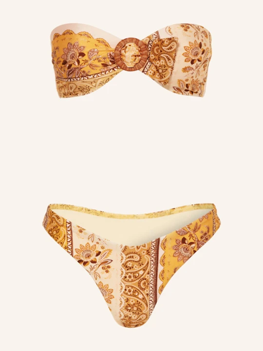 Zdjęcie produktu Zimmermann Bikini Bandeau Lucky gelb żółty