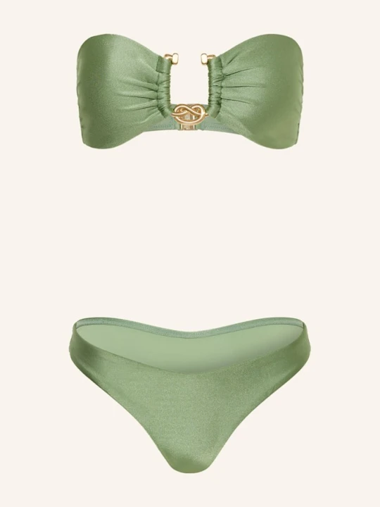 Zdjęcie produktu Zimmermann Bikini Bandeau Rhiannon gruen CIEMNOZIELONY