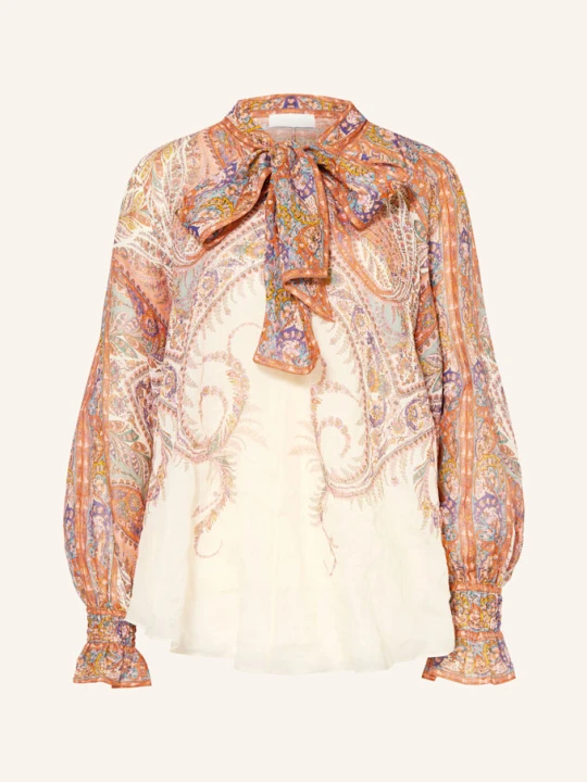 Zdjęcie produktu Zimmermann Bluzka Rhiannon Z Wiązaniem beige