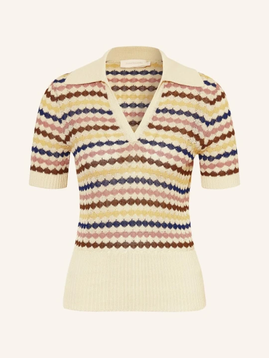 Zdjęcie produktu Zimmermann Dzianinowa Koszulka Polo beige
