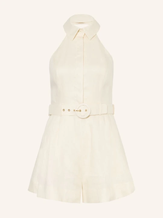 Zdjęcie produktu Zimmermann Lniany Kombinezon Awaken beige JASNOŻÓŁTY