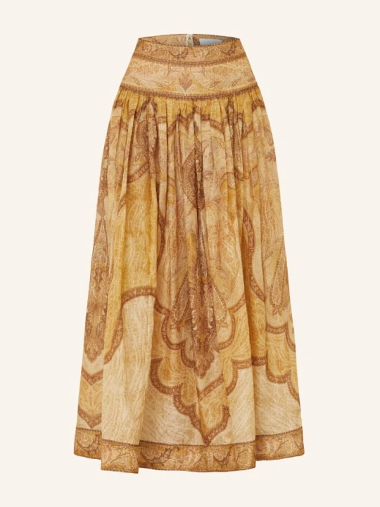 Zdjęcie produktu Zimmermann Spódnica Wanderlust Z Błyszczącą Przędzą gelb żółty