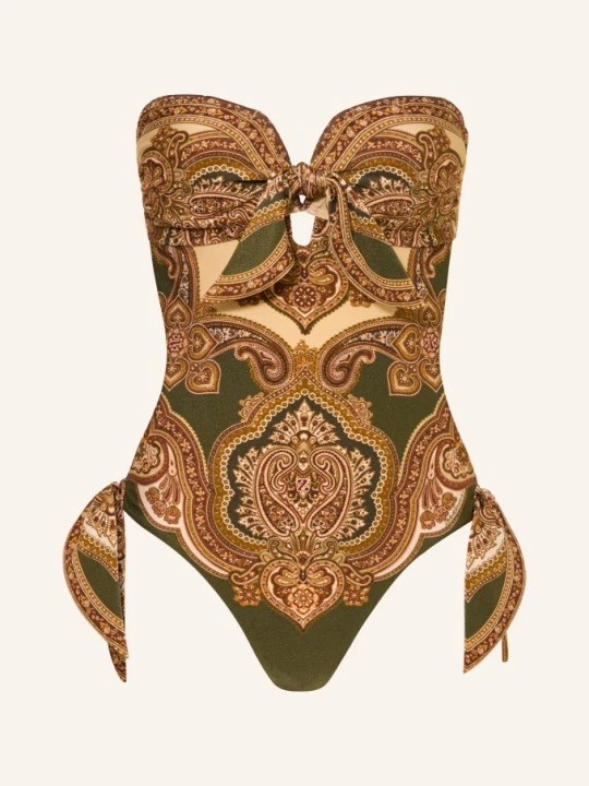 Zdjęcie produktu Zimmermann Strój Kąpielowy Bandeau Mahon gruen bordowy