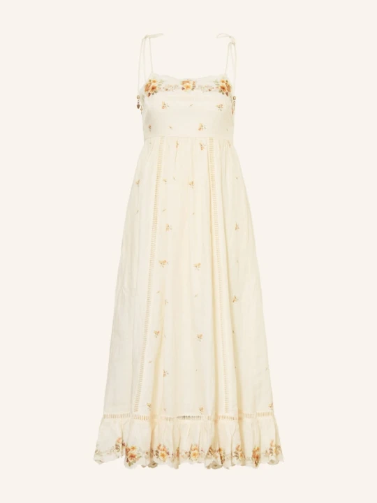 Zdjęcie produktu Zimmermann Sukienka Lniana Patience beige
