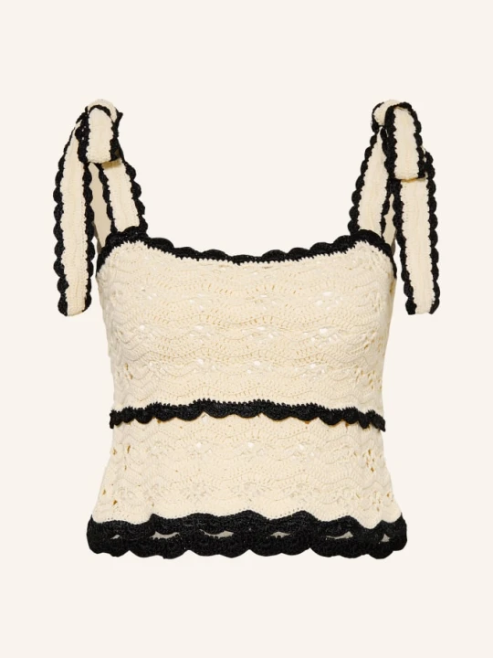 Zdjęcie produktu Zimmermann Top Szydełkowy Aster beige