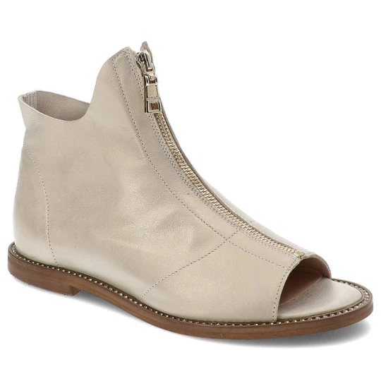 Zdjęcie produktu Złote Sandały Lamanti Stylowe Buty Na Lato