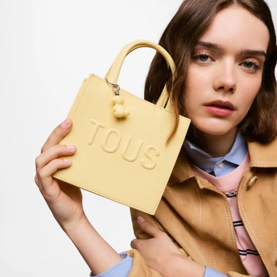 Zdjęcie produktu Żółta Minitorebka Cube Tous Back To Basics - Tous