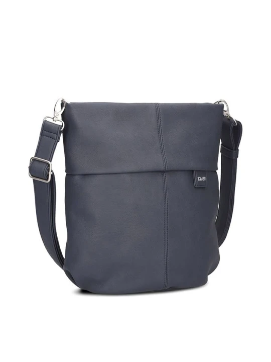 Zdjęcie produktu Zwei Skórzana torebka w kolorze granatowym - 27 x 28 x 13 cm rozmiar: onesize