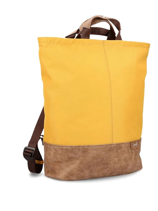 Zdjęcie produktu Zwei Torebka "Olli OR140" w kolorze żółto-jasnobrązowym - 36 x 38 x 14 cm rozmiar: onesize