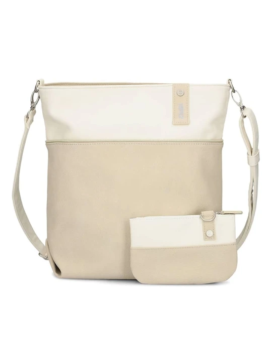 Zdjęcie produktu Zwei Torebka w kolorze beżowo-kremowym - 33 x 32 x 13 cm rozmiar: onesize