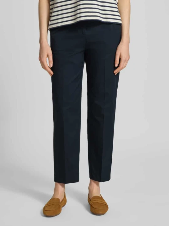 Zdjęcie produktu Zwężane chinos z mieszanki bawełny model 'TECARINO2' Boss Granatowy