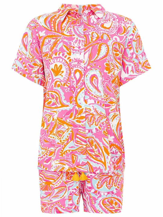 Zdjęcie produktu Zwillingsherz 2-częściowy zestaw "Summer Vibes" ze wzorem rozmiar: L/XL