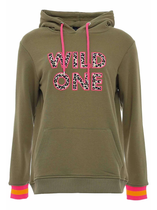 Zdjęcie produktu Zwillingsherz Bluza "Dorota" w kolorze khaki rozmiar: S / M