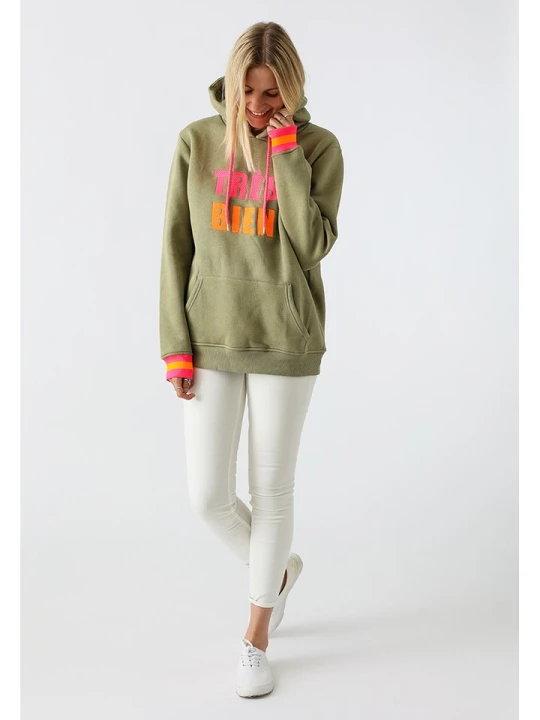 Zdjęcie produktu Zwillingsherz Bluza "Keira" w kolorze khaki rozmiar: L / XL