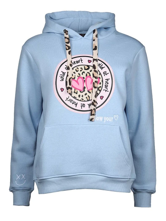Zdjęcie produktu Zwillingsherz Bluza "Kelly" w kolorze błękitnym rozmiar: L/XL