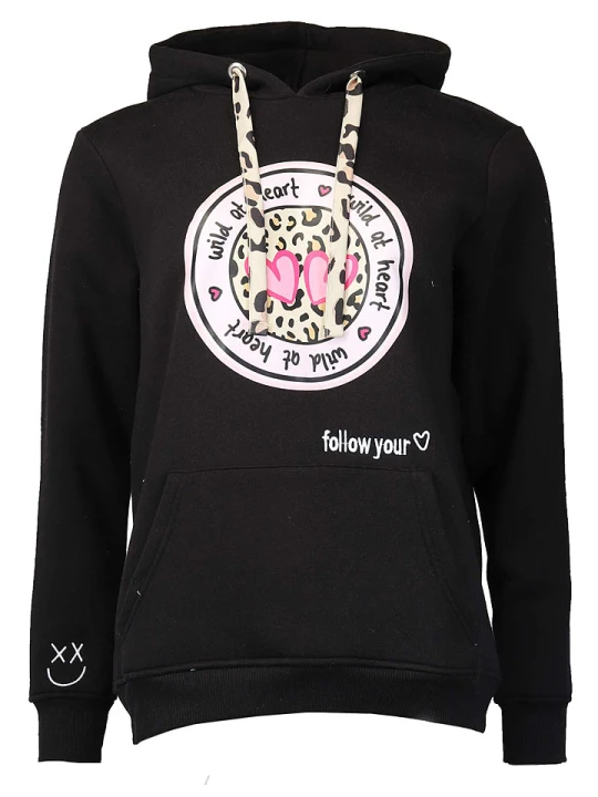 Zdjęcie produktu Zwillingsherz Bluza "Kelly" w kolorze czarnym rozmiar: L / XL