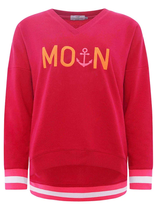 Zdjęcie produktu Zwillingsherz Bluza "MoinZH" w kolorze różowym rozmiar: S