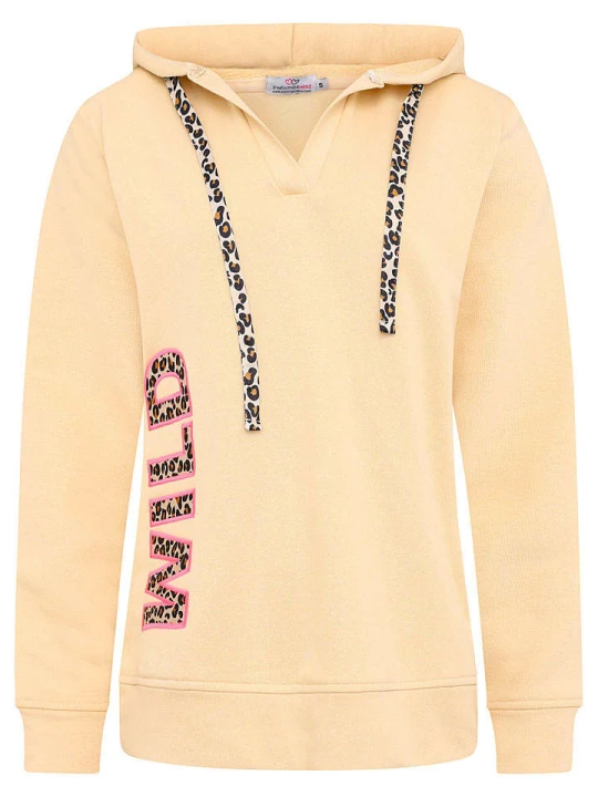Zdjęcie produktu Zwillingsherz Bluza "Wild" w kolorze beżowym rozmiar: XL