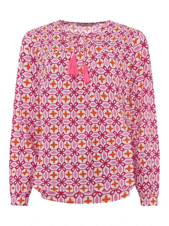 Zdjęcie produktu Zwillingsherz Bluzka w kolorze różowym rozmiar: L/XL