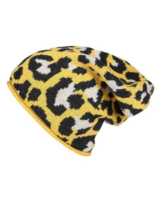 Zdjęcie produktu Zwillingsherz Czapka beanie w kolorze żółtym rozmiar: onesize