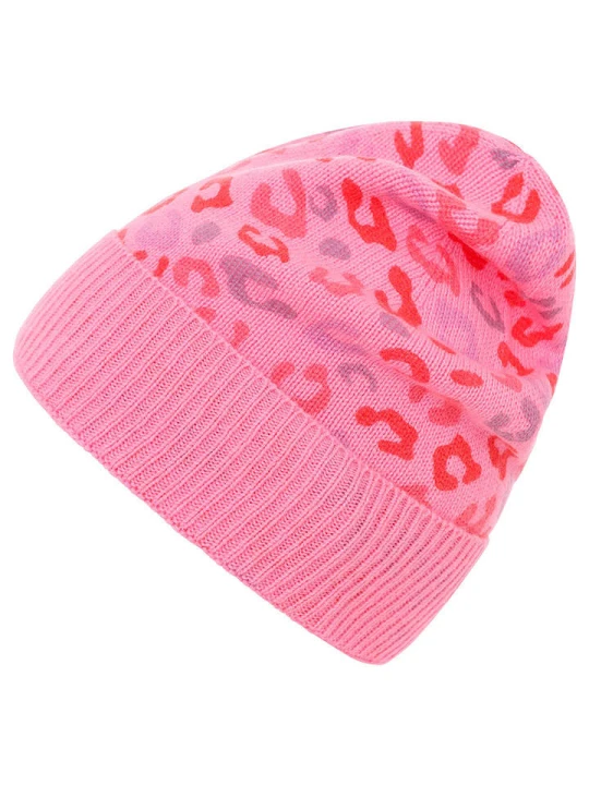 Zdjęcie produktu Zwillingsherz Kaszmirowa czapka beanie w kolorze różowym rozmiar: onesize