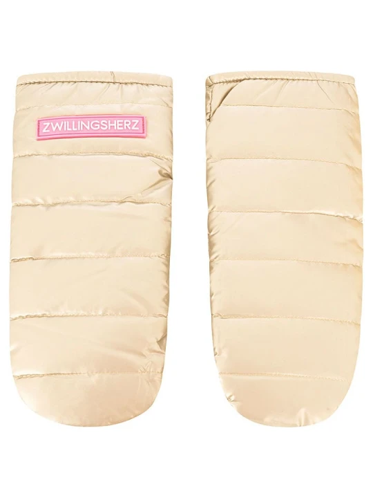 Zdjęcie produktu Zwillingsherz Rękawiczki w kolorze beżowym rozmiar: onesize