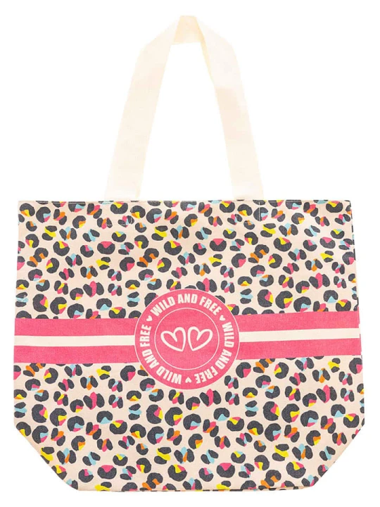 Zdjęcie produktu Zwillingsherz Shopper bag w kolorze beżowym - 36 x 46 cm rozmiar: onesize