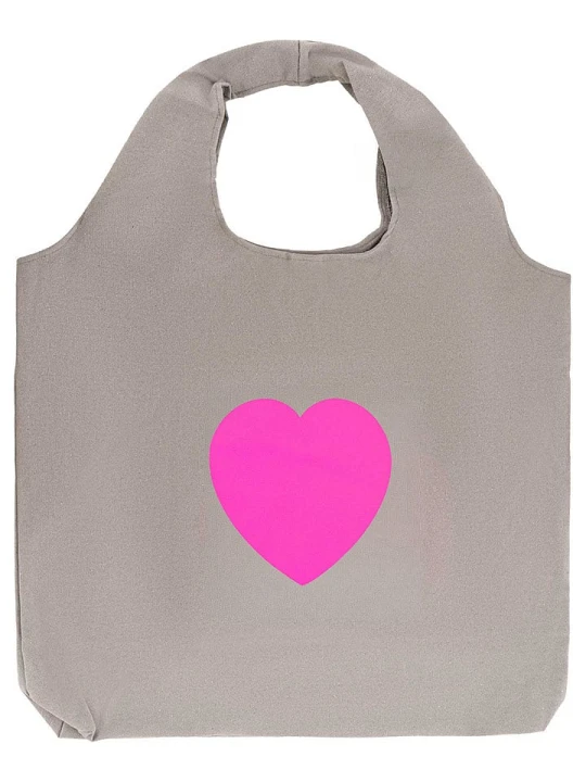 Zdjęcie produktu Zwillingsherz Shopper bag w kolorze szarym - 57 x 49 cm rozmiar: onesize