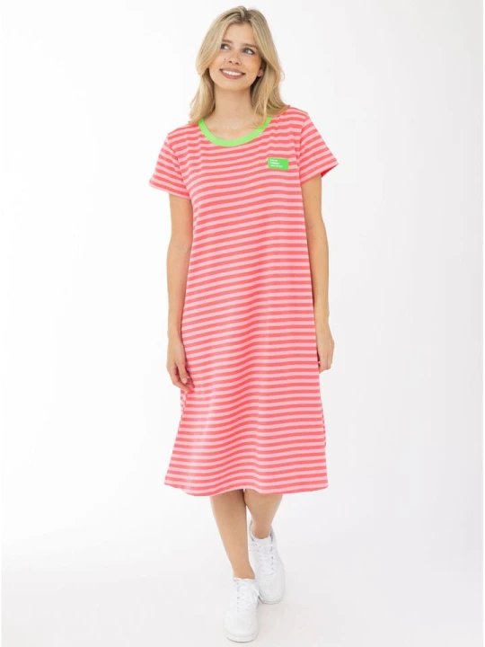 Zdjęcie produktu Zwillingsherz Sukienka "Dress for Yourself" w kolorze jasnoróżowym rozmiar: L/XL