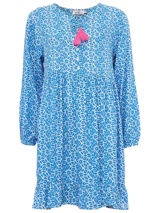 Zdjęcie produktu Zwillingsherz Sukienka "Melody" w kolorze niebieskim rozmiar: L / XL