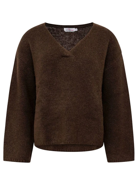 Zdjęcie produktu Zwillingsherz Sweter w kolorze brązowym rozmiar: XL