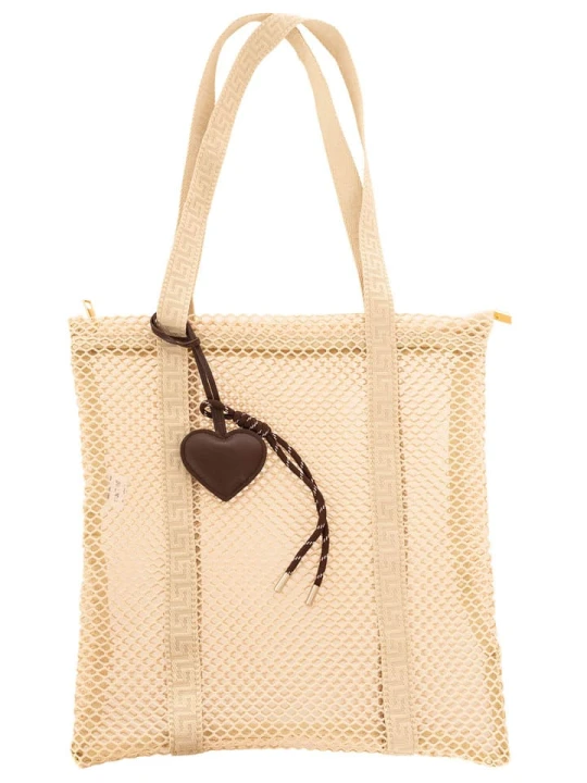 Zdjęcie produktu Zwillingsherz Torebka w kolorze beżowym - 32 x 34 cm rozmiar: onesize
