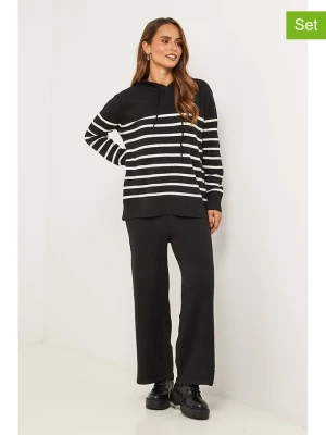L'armoire de Suzette 2-częściowy zestaw w kolorze czarno-białym rozmiar: 40/42
