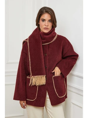 L'armoire de Suzette Płaszcz przejściowy w kolorze bordowym rozmiar: 34/36