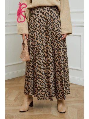 L'armoire de Suzette Spódnica w kolorze jasnobrązowo-czarnym rozmiar: 38/40