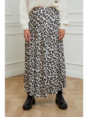 L'armoire de Suzette Spódnica w kolorze kremowo-czarnym rozmiar: 34/36