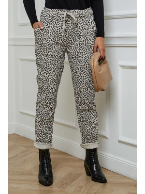 L'armoire de Suzette Spodnie w kolorze beżowym rozmiar: 38/40