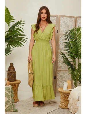L'armoire de Suzette Sukienka w kolorze limonkowym rozmiar: S/M