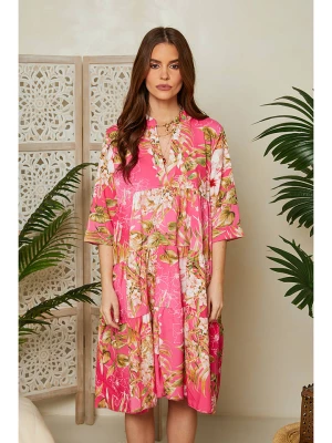 L'armoire de Suzette Sukienka w kolorze różowo-beżowym rozmiar: 34/36