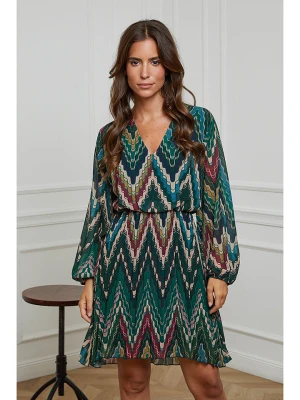 L'armoire de Suzette Sukienka w kolorze zielono-brązowym rozmiar: 34/36