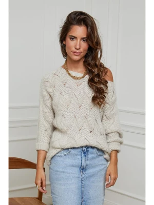 L'armoire de Suzette Sweter w kolorze beżowym rozmiar: 34/36