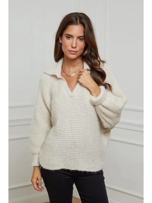 L'armoire de Suzette Sweter w kolorze beżowym rozmiar: 38/40
