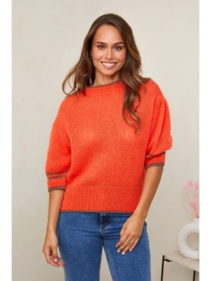 L'armoire de Suzette Sweter w kolorze pomarańczowym rozmiar: 34/36