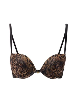 Lascana Biustonosz damski na fiszbinach - usztywniany Kobiety brązowy|czarny wzorzysty,