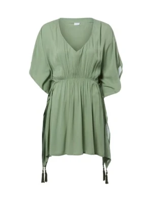 Lascana Damski kaftan plażowy Kobiety wiskoza zielony, 36/38