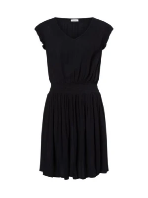 Lascana Sukienka damska Kobiety wiskoza czarny jednolity,