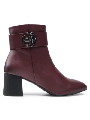 Lasocki Botki 0539-01 Bordowy