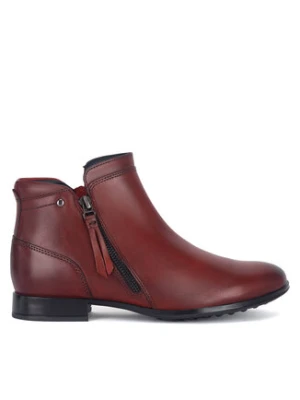 Lasocki Botki WB-ANNA-116 Bordowy