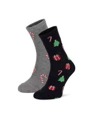 Lasocki Skarpety długie 2MB-001-AW24 (2-pack) Szary