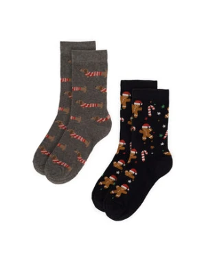 Lasocki Skarpety długie 2MB-002-AW23 (2-pack) Kolorowy